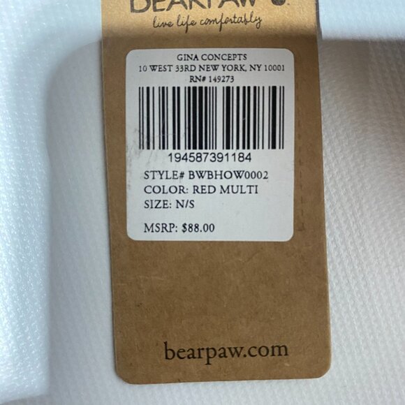 Bearpaw Flannel Purse Small Handbag Over the Shoulder Red and Black Plaid NWT - Picture 3 of 9